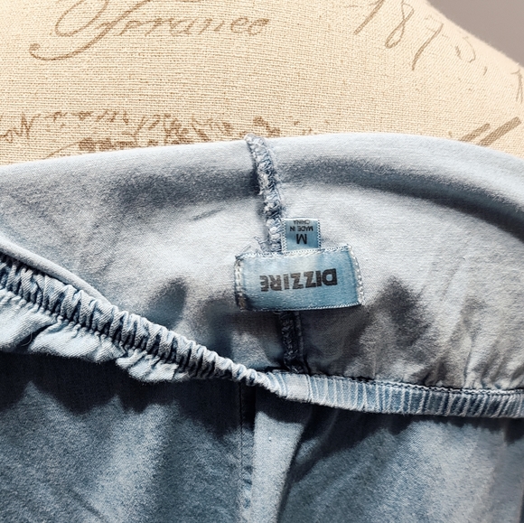 Denim long Dress by Dizzire Size M - Picture 4 of 4